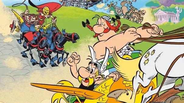 Asterix & Obelix bei der Tour de France